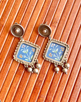 Neelam Pichwai Earrings