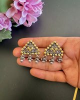 Trikone Dualtone Earrings
