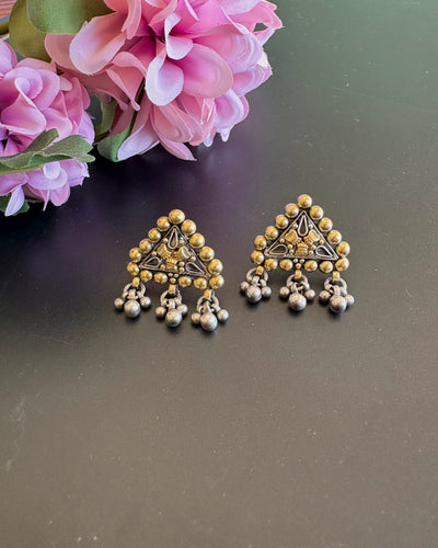 Trikone Dualtone Earrings