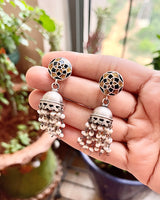 Meenakari Jhoomar Earrings