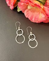 Hammered Rings Danglers