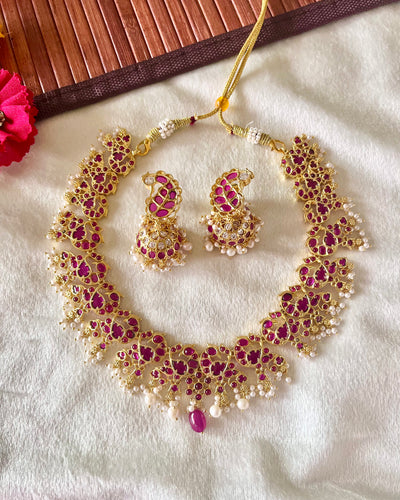 Parinay Necklace and Earrings