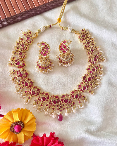 Parinay Necklace and Earrings