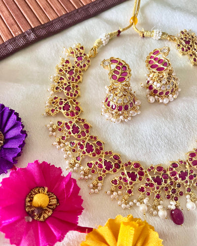 Parinay Necklace and Earrings