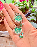 Bagh Pichwai Earrings