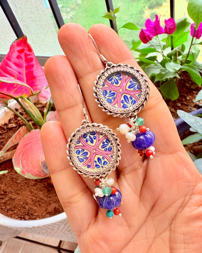 Nirnaya Pichwai Earrings