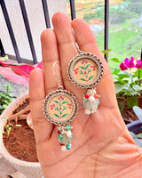 Advaya Pichwai Earrings