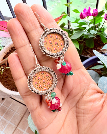 Aafreen Pichwai Earrings