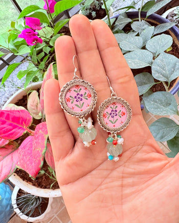 Dilshaad Pichwai Earrings