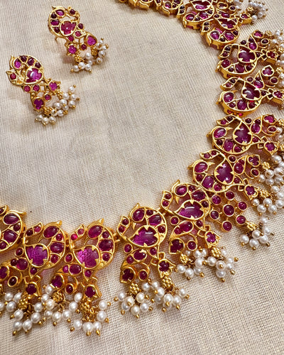 Parinay Necklace and Earrings
