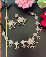 Mayil Necklace with Earrings